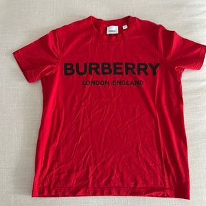 Burberry｜logo print T-shirt